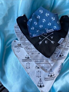 Dodo Babies Bandana Style Drool Bibs Bundle